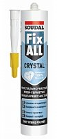 Прозрачный клей-герметик Fix All Crystal SOUDAL