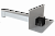 Парапетная воронка с листвоуловителем и отводом VC-PVC 100x100x650